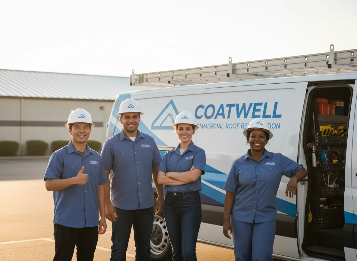 Commercial roof coating company in Kirby, OH